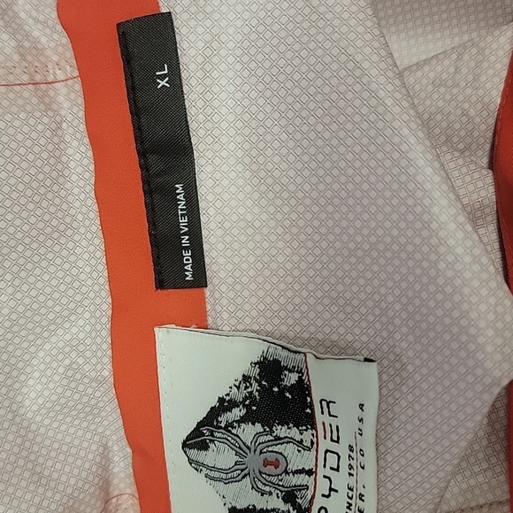 Spyder Mens Mist Rain Jacket Xl New With Tags! - Picture 3 of 5